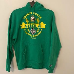 Oregon Duck Sweatshirt from the final 4, 2017
